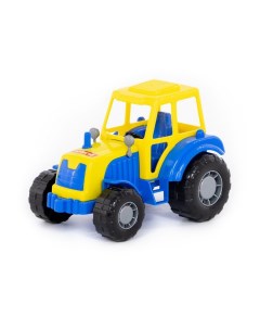 Машинка Трактор Мастер сине желтый П 35240 сине желтый Полесье