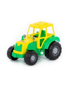 Машинка Трактор Мастер зелено желтый П 35240 зелено желтый Полесье