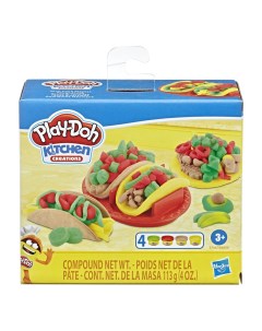 Набор для лепки Маленький шеф повар 270 г 4 цвета Play-doh