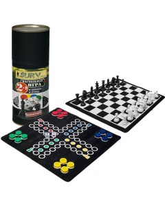 Магнитная игра Шахматы и уголки магнитные Boyscout