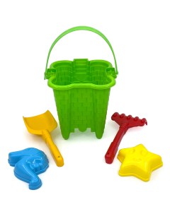 Набор игрушек для песочницы зеленый 078 Нижегородская игрушка