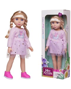 Кукла в бледно розовом платье 36 см WJ 37782 Junfa toys