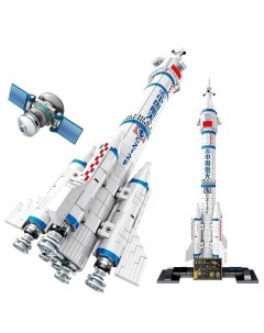 Игровой набор конструктор Космический корабль Космос 203304 885 шт Sembo block