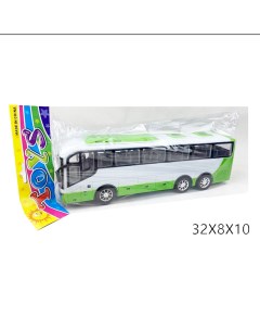 Игрушка 828 D6 пластмассовый Автобус инерционный зеленый Veld co
