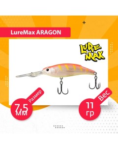 Воблер для рыбалки ARAGON LWA75FDDR 038 Luremax