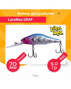 Воблер для рыбалки GRAF LWGRA70FDR 047 Luremax