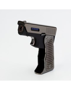 Зажигалка электронная Пистолет дуговая индикатор заряда USB 8 3 х 4 1 х 1 8 см Nobrand