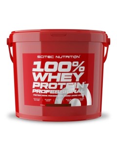 Протеин Whey Protein Professional 5000 г Белый шоколад клубника Scitec nutrition