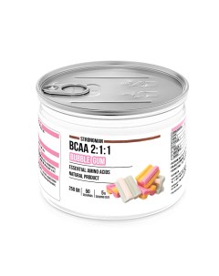 Аминокислоты BCAA Бабл гам 250г Strongman