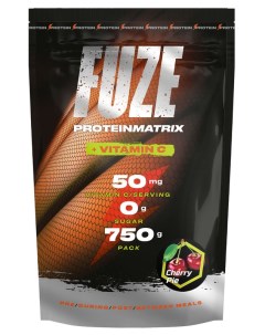 Протеин Fuze с витамином C 750 г Вишневый пирог 4uze