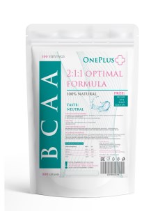 Аминокислоты OnePlus BCAA Нейтральный 500г One plus