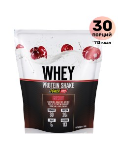Протеин Whey Protein Shake 900 гр вишня Power pro