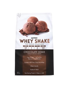 Протеин сывороточный Whey Shake Шоколад 907 г Syntrax