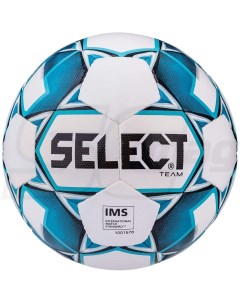 Футбольный мяч Team 5 white blue Select