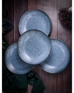 Набор глубоких тарелок салатников Frost 650 мл 4 шт фарфор Porland