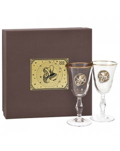 Набор бокалов для вина Водолей в подарочной коробке 10059392 Город подарков