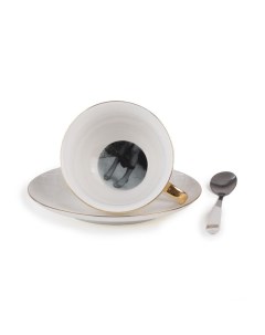 Чайная пара Lady Tarin Proserpina 09967 Дизайнерская посуда из фарфора Seletti