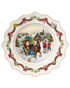 Сервировочная тарелка Annual Christmas Edition 2022 23 5 см Villeroy&boch