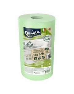 Бумажные салфетки Eco Soft Maxi рулон 90 шт Qualita