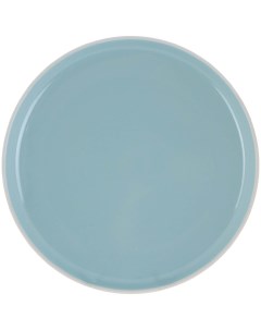 Тарелка подстановочная 26 см голубая Meibo