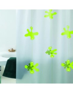 Штора для ванной комнаты Spot green 100622000 180x200 см Bacchetta