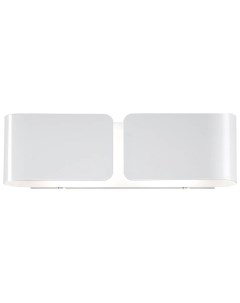 Настенный светильник Clip AP2 Small Bianco Ideal lux
