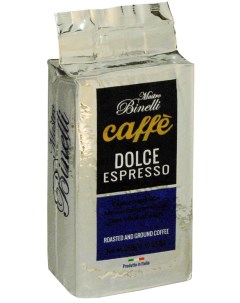 Кофе Dolce Espresso молотый 250 г Mastro binelli