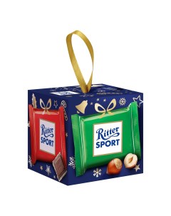 Набор мини шоколада Яркий кубик 83 г Ritter sport