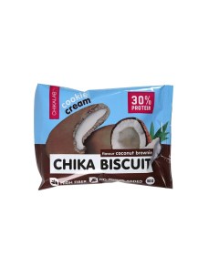 Бисквитное печенье Chika Biscuit 50 г кокосовый брауни Chikalab