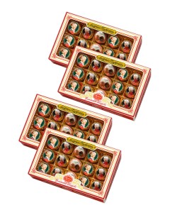 Шоколадные конфеты в подарочной упаковке с окном 300 гр 4 шт Reber