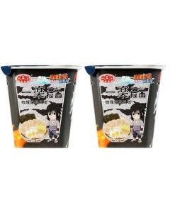 Лапша быстрого приготовления со вкусом морепродуктов и карри 100 г х 2 шт Naruto