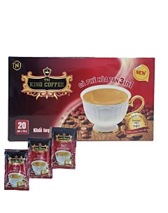 Кофе растворимый King Coffe 3в1 20 шт по 16 г King coffee