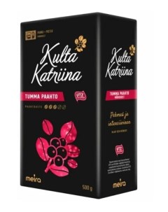 Кофе молотый Tumma Paahto 3 500 гр Финляндия Kulta katriina
