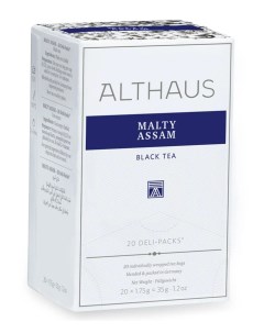 Чай черный Deli Packs Assam Malty 20 пакетиков Althaus