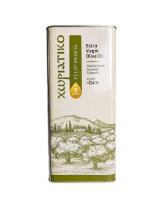Оливковое масло Хориатико Пелопоннес 5 л Horiatiko