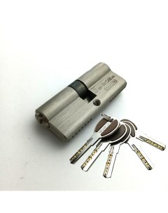 Цилиндровый механизм Личинка замка MSM 70 мм 35 35 ключ ключ матовый никель Msm locks