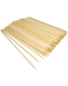 Набор бамбуковых шампуров Bamboo Skewers для шашлыка 40 см Nobrand