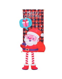 Новогоднее украшение Merry Christmas флажок S1583 Снеговичок