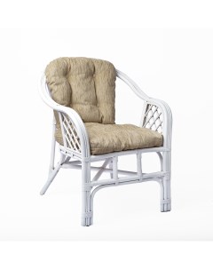 Кресло Маркос белый 75x70x85 Радуга