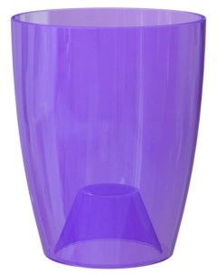 Цветочное кашпо Fiji 1 4 л фиолетовый прозрачный 1 шт Artevasi