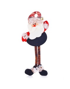 Новогодняя фигурка Дед Мороз с длинными ногами S1067 Снеговичок
