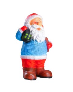 Статуэтка Дед Мороз с фонариком с блестками 48 см Хорошие сувениры