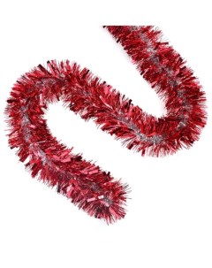 Дождик новогодний Морозко 2 М0833 35 см красный серебристый Morozco
