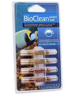 Набор препаратов для морского аквариума BIO CLEAN salt NANO 4шт Prodibio