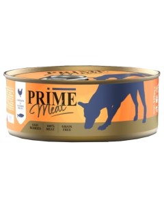 Консервы для собак Курица с лососем в желе 325 гр Prime