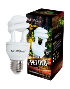 Лампа для террариума NomoyPet 10 0 Compact 13 Вт Nomoy pet