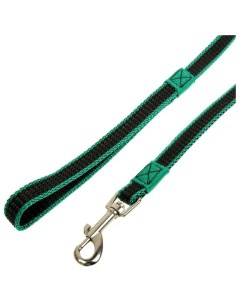 Поводок для собак Premium Цветной край 25 мм длина 1 2 м зеленые края Saival