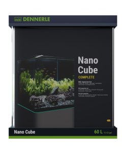 Аквариум Nano Cube Complete 60 литров Dennerle
