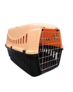 Переноска для кошек и собак 38x58x38см оранжевый Mp-bergamo