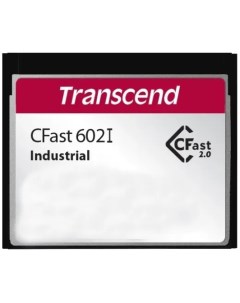 Промышленная карта памяти CFast 2 0 64GB TS64GCFX602I CFX602I SATA 6Gb s MLC 500 350MB s Transcend